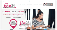 Desktop Screenshot of farmaciacuyo.com